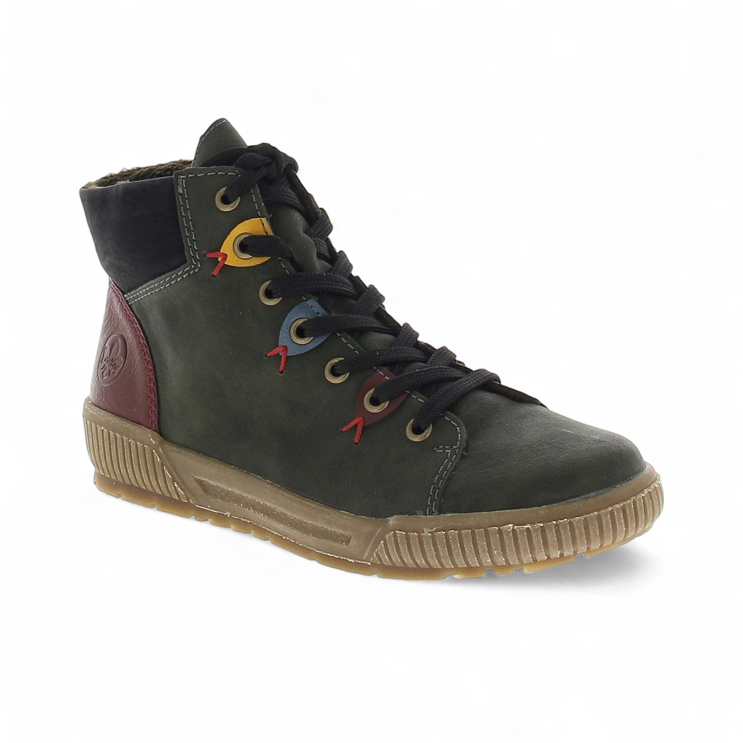 Boots et bottines Femme RIEKER RILOST Kaki