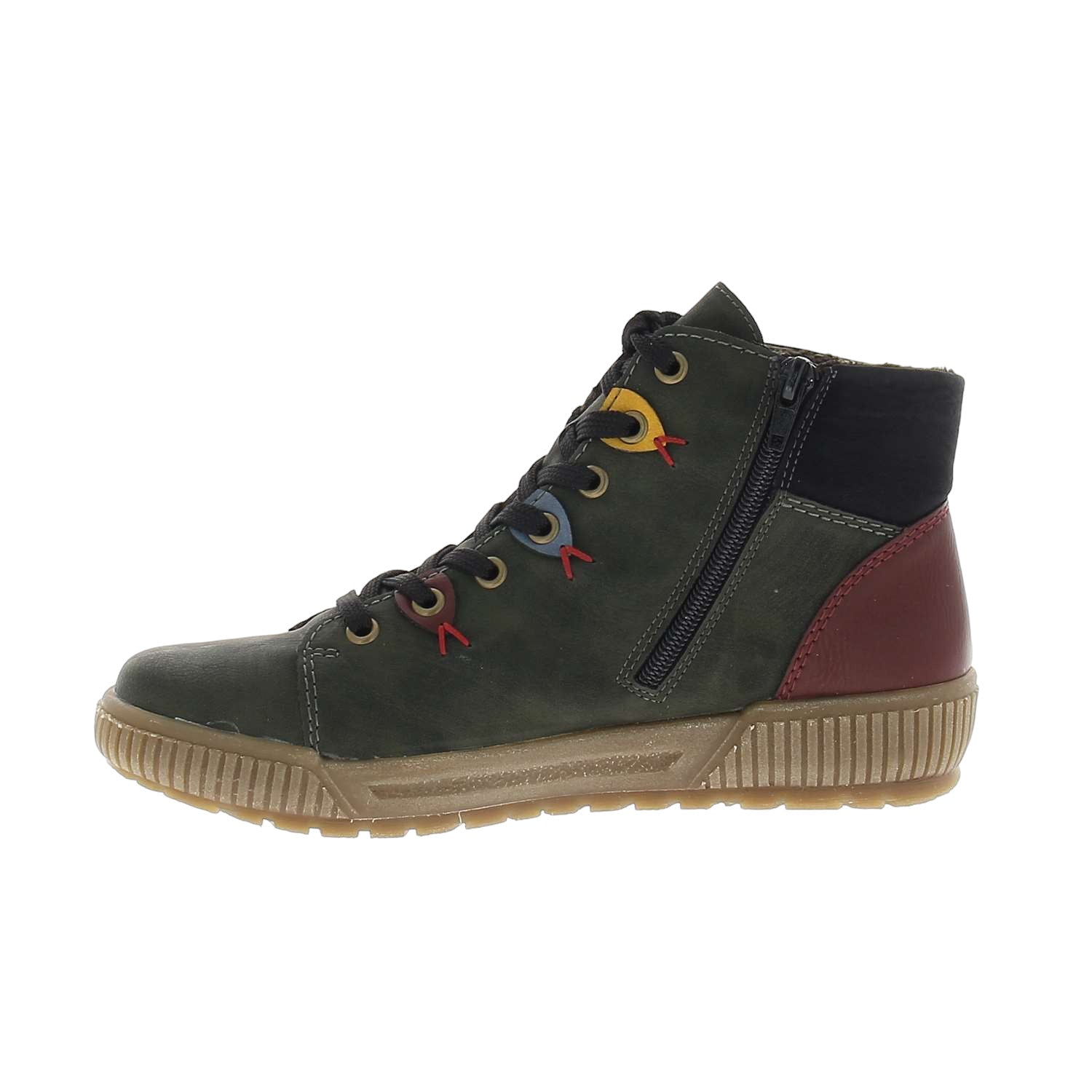 Boots et bottines Femme RIEKER RILOST Kaki