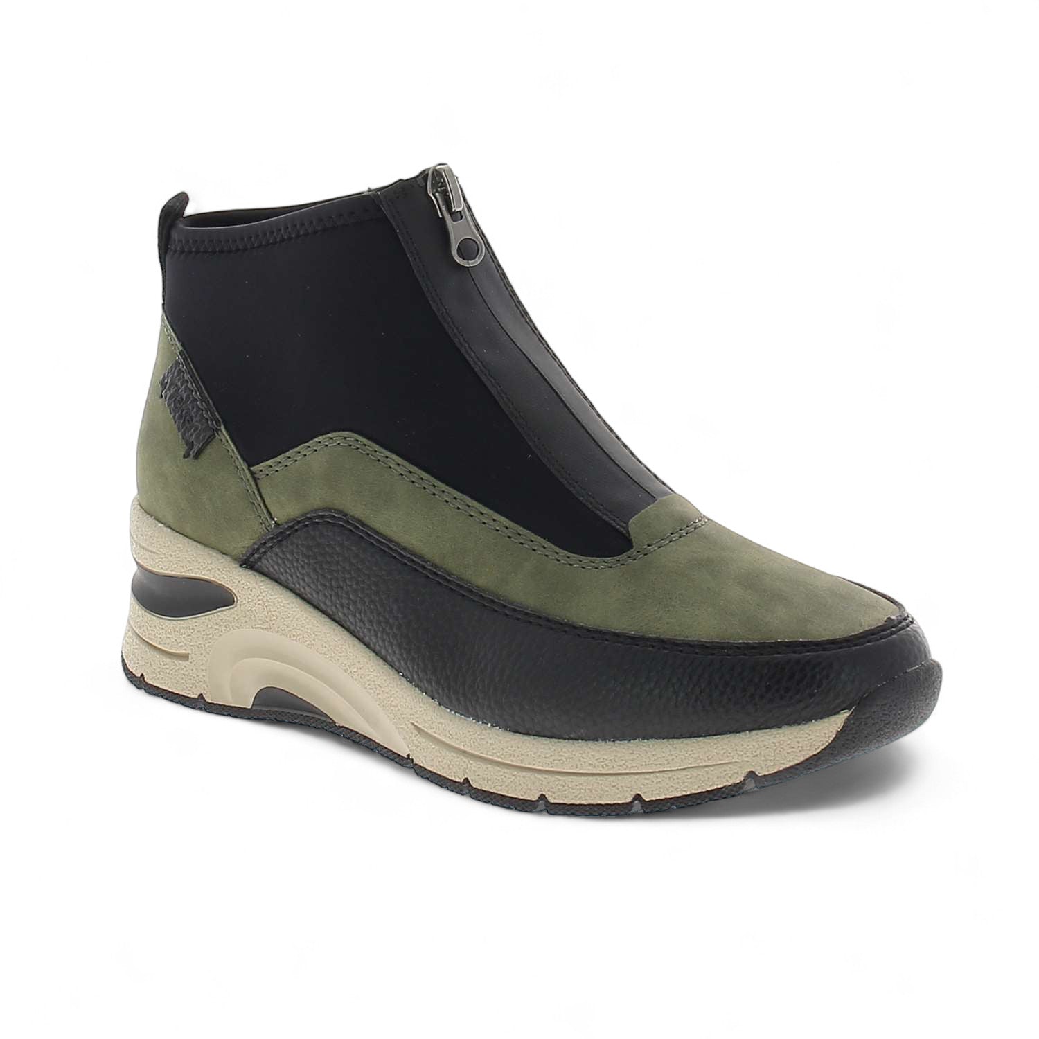 Boots et bottines Femme RIEKER RIBBA Kaki