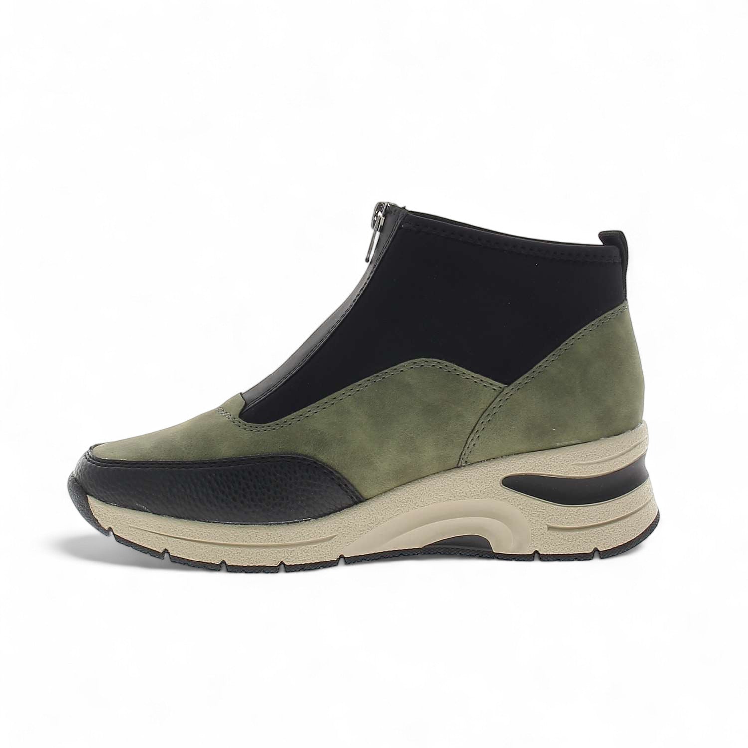 Boots et bottines Femme RIEKER RIBBA Kaki