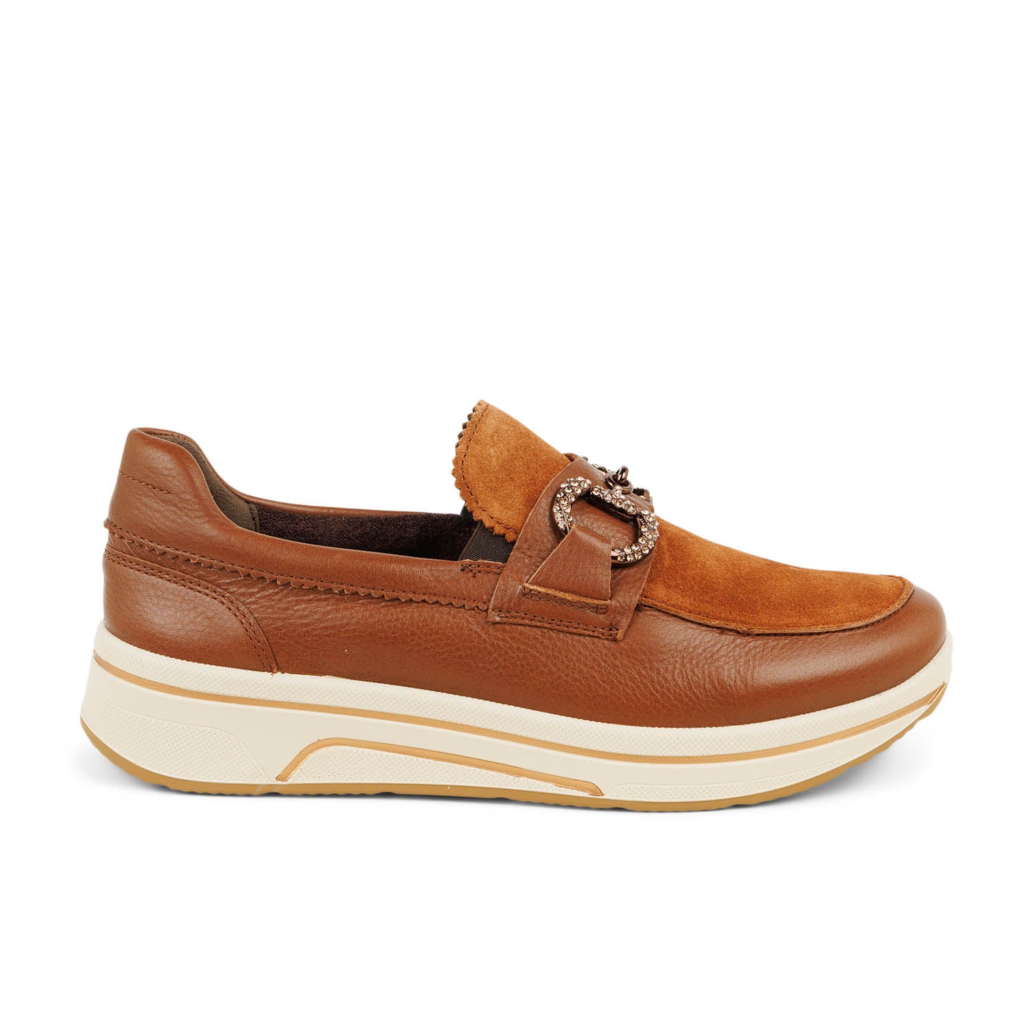 Mocassins Femme ARA ARASTRASSI Marron