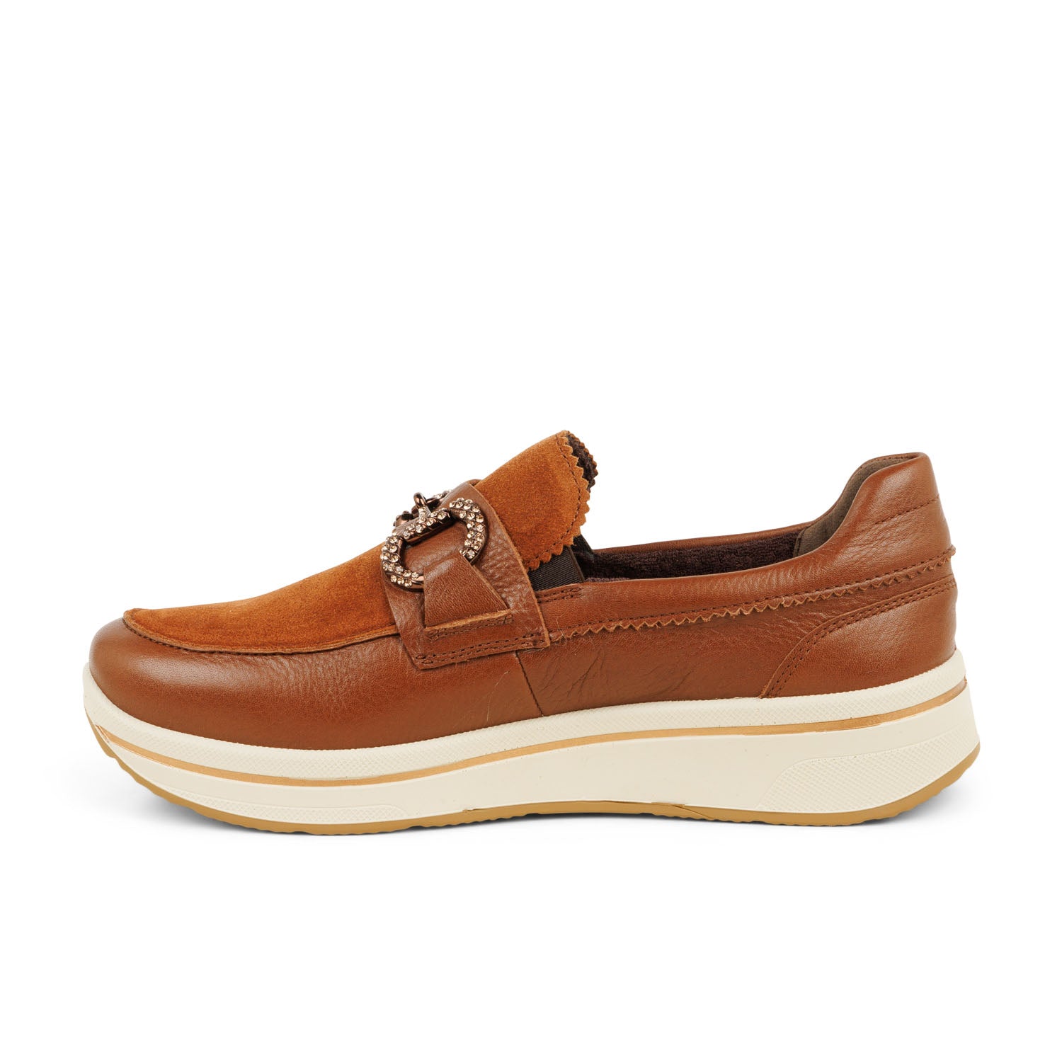 Mocassins Femme ARA ARASTRASSI Marron