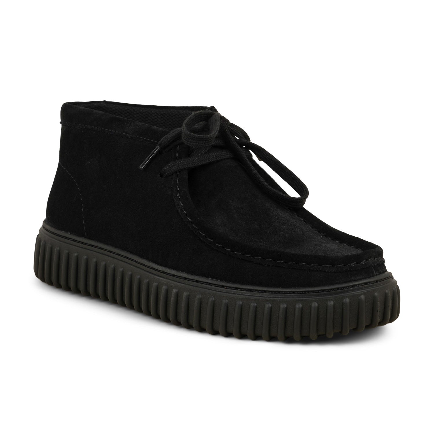 Derbies et Richelieus Homme CLARKS TORHILL HIGH Noir