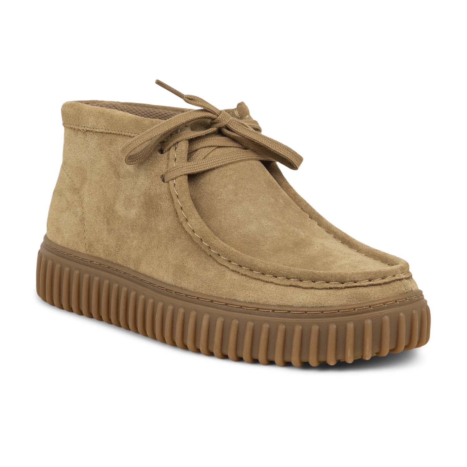 Derbies et Richelieus Homme CLARKS TORHILL HIGH Marron