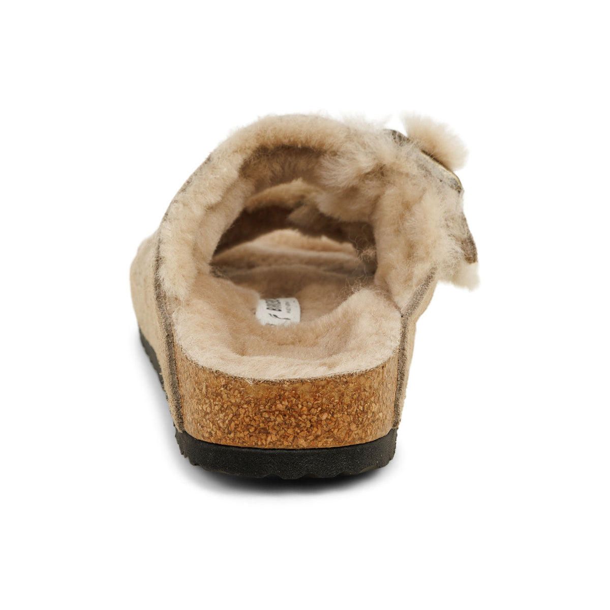 Mules Femme BIRKENSTOCK ARIZONA SHEARLING Beige