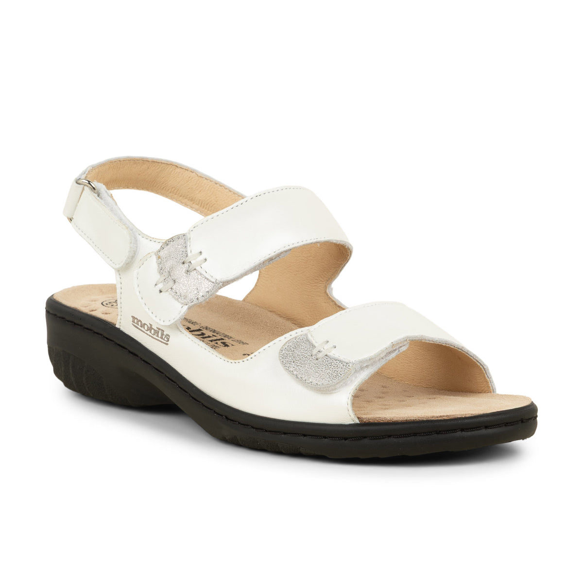 Sandales Femme MOBILS BY MEPHISTO GUETHA Blanc