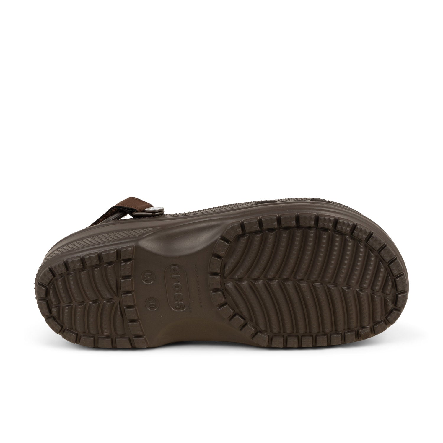 Tongs et Crocs Homme CROCS YUKON VISTA LITE RIDE Marron