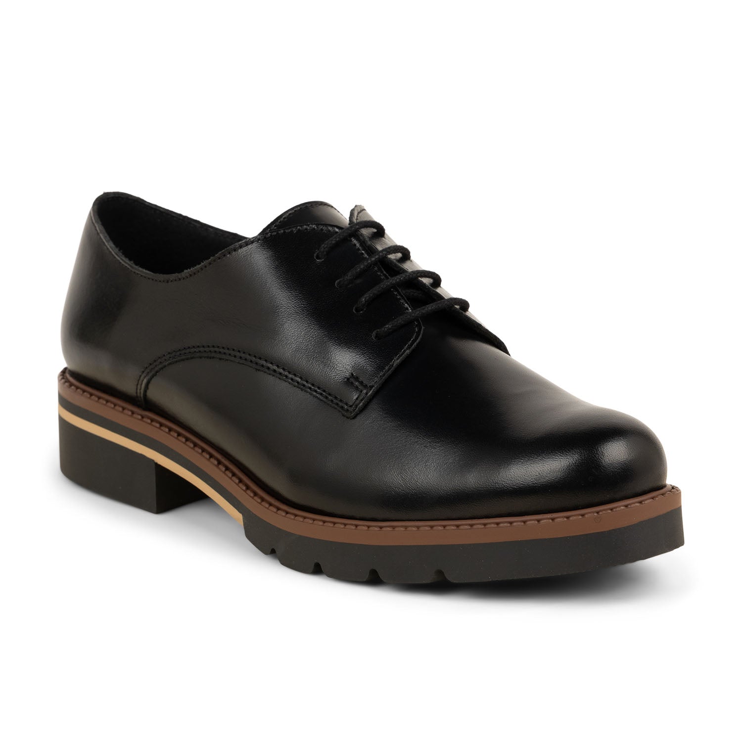 Derbies Femme ENZO VERSINI WEDI Noir