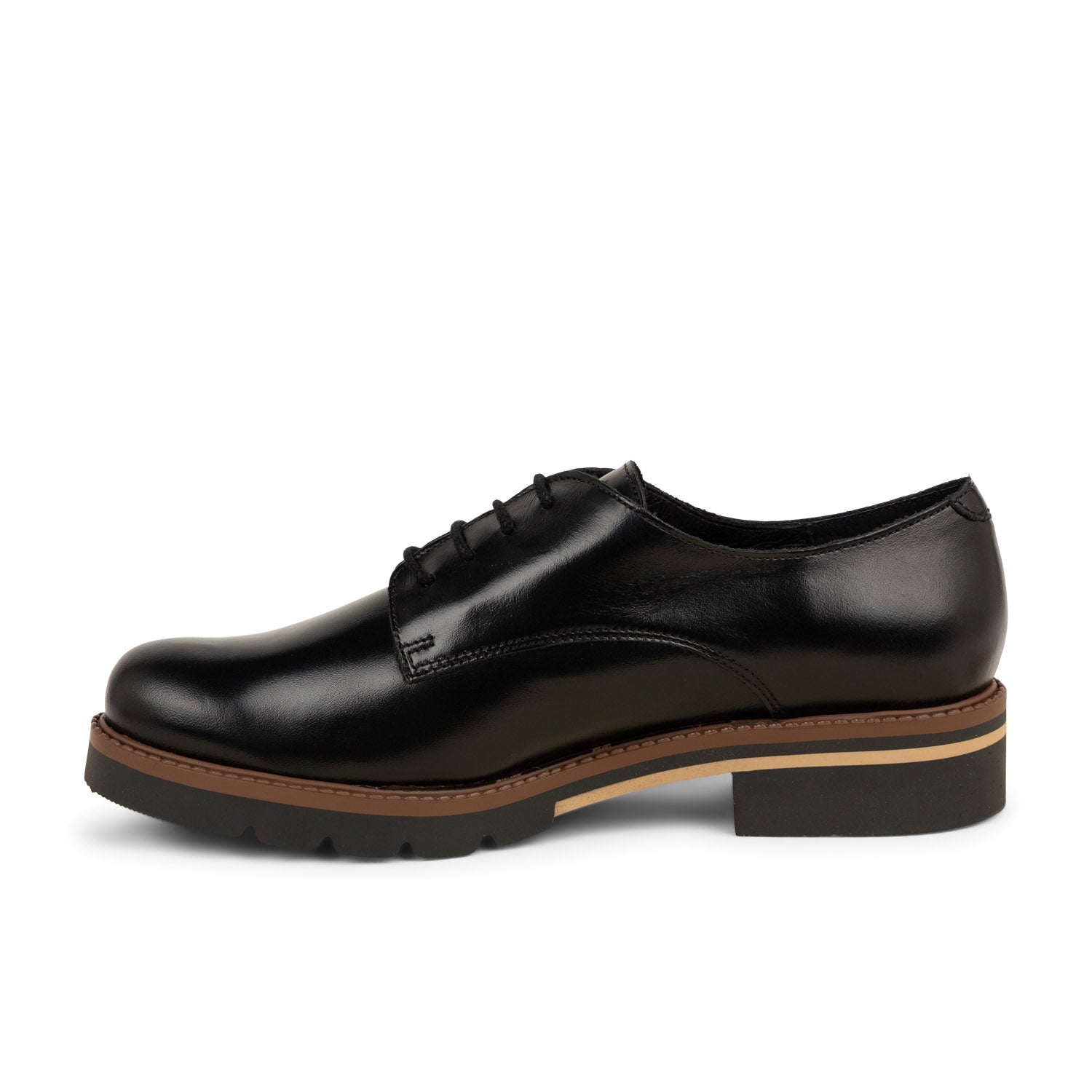 Derbies Femme ENZO VERSINI WEDI Noir