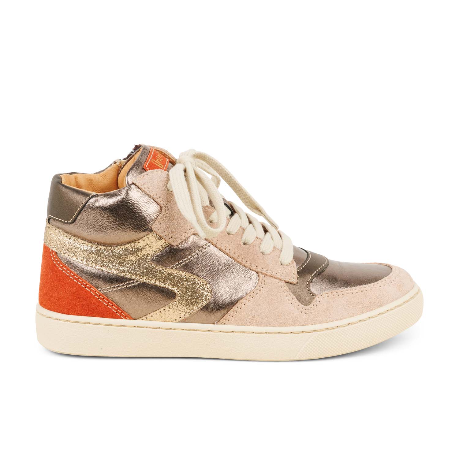 Chaussures montantes Enfant BABYBOTTE KOLETTE Or/Bronze