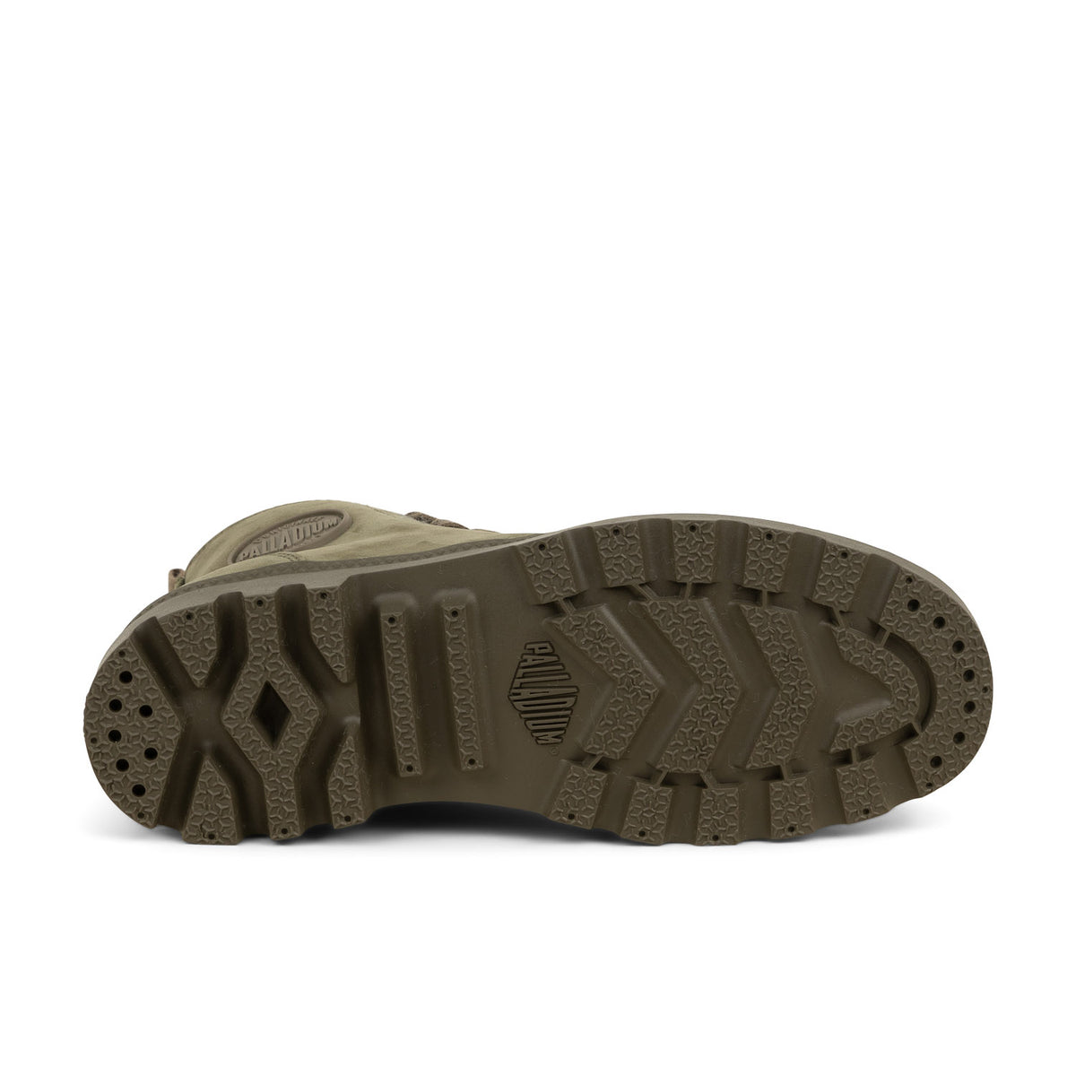 Baskets Femme PALLADIUM PAMPA HI FOURRÉES Vert