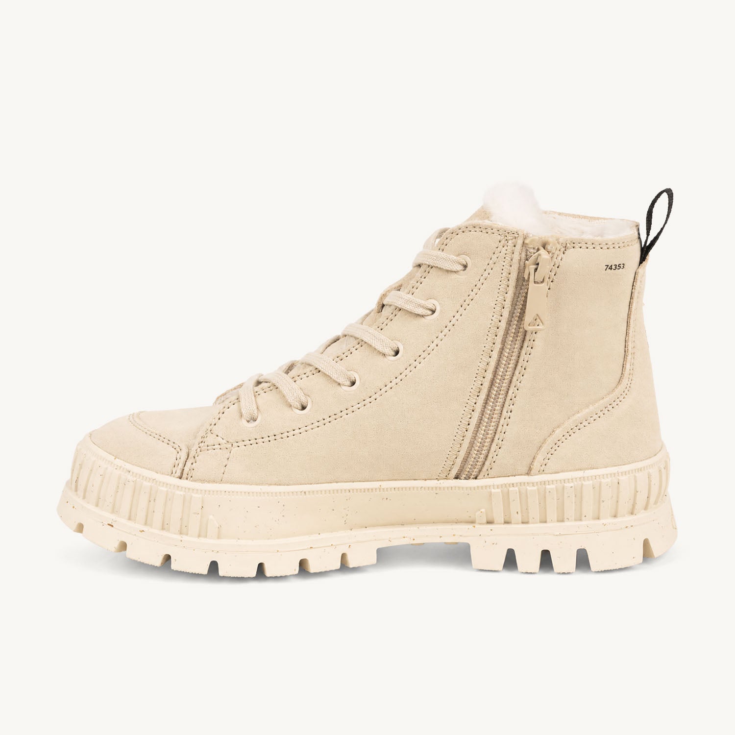 Boots et bottines Femme PALLADIUM PALLA SHOCKCZIP Beige