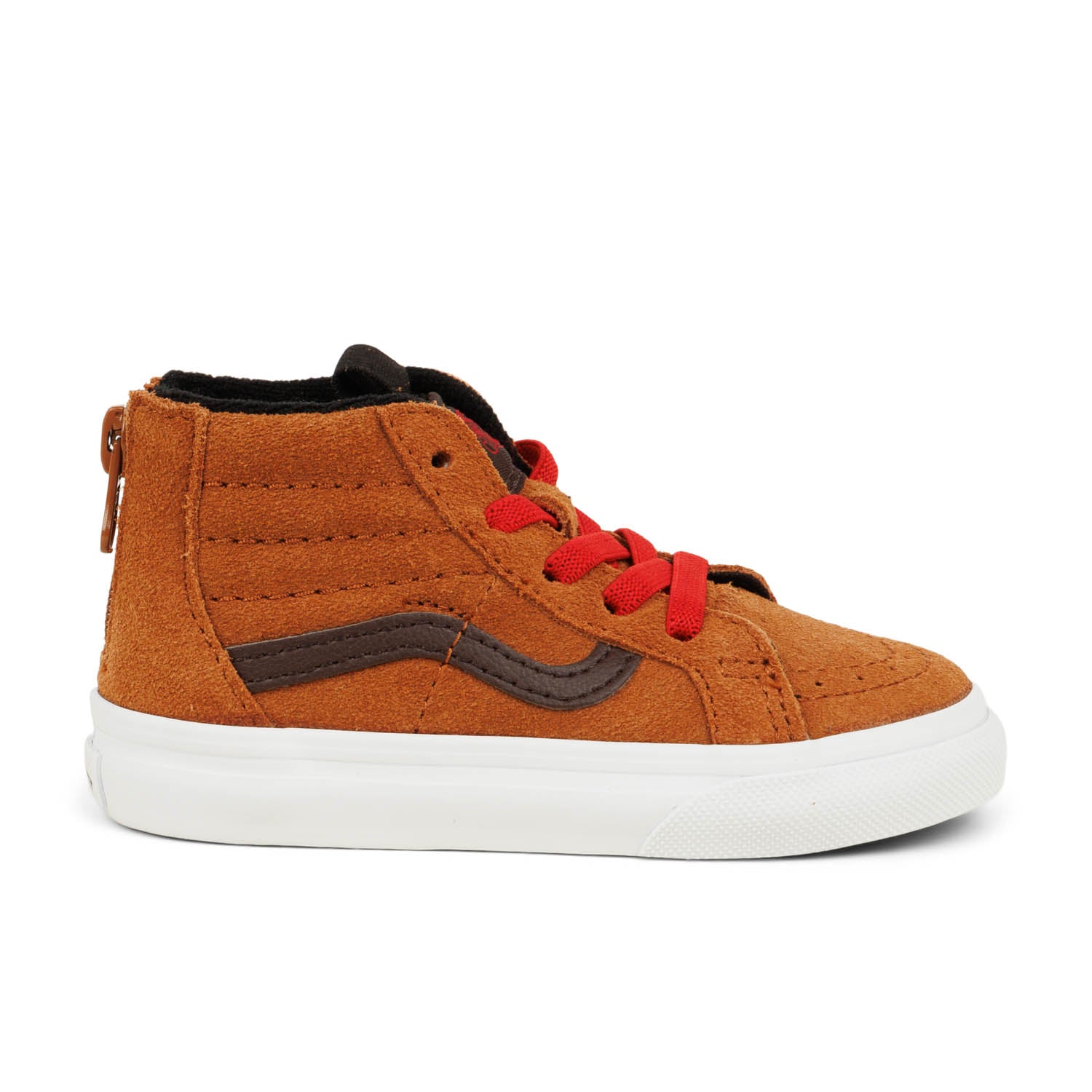 Sneakers Enfant VANS SK8 HI ZIP Marron