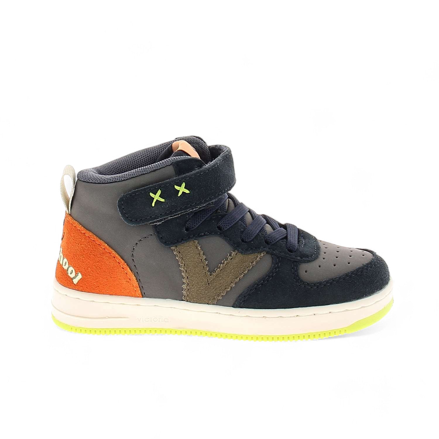 Sneakers Enfant VICTORIA TIEMPO CORDO Bleu