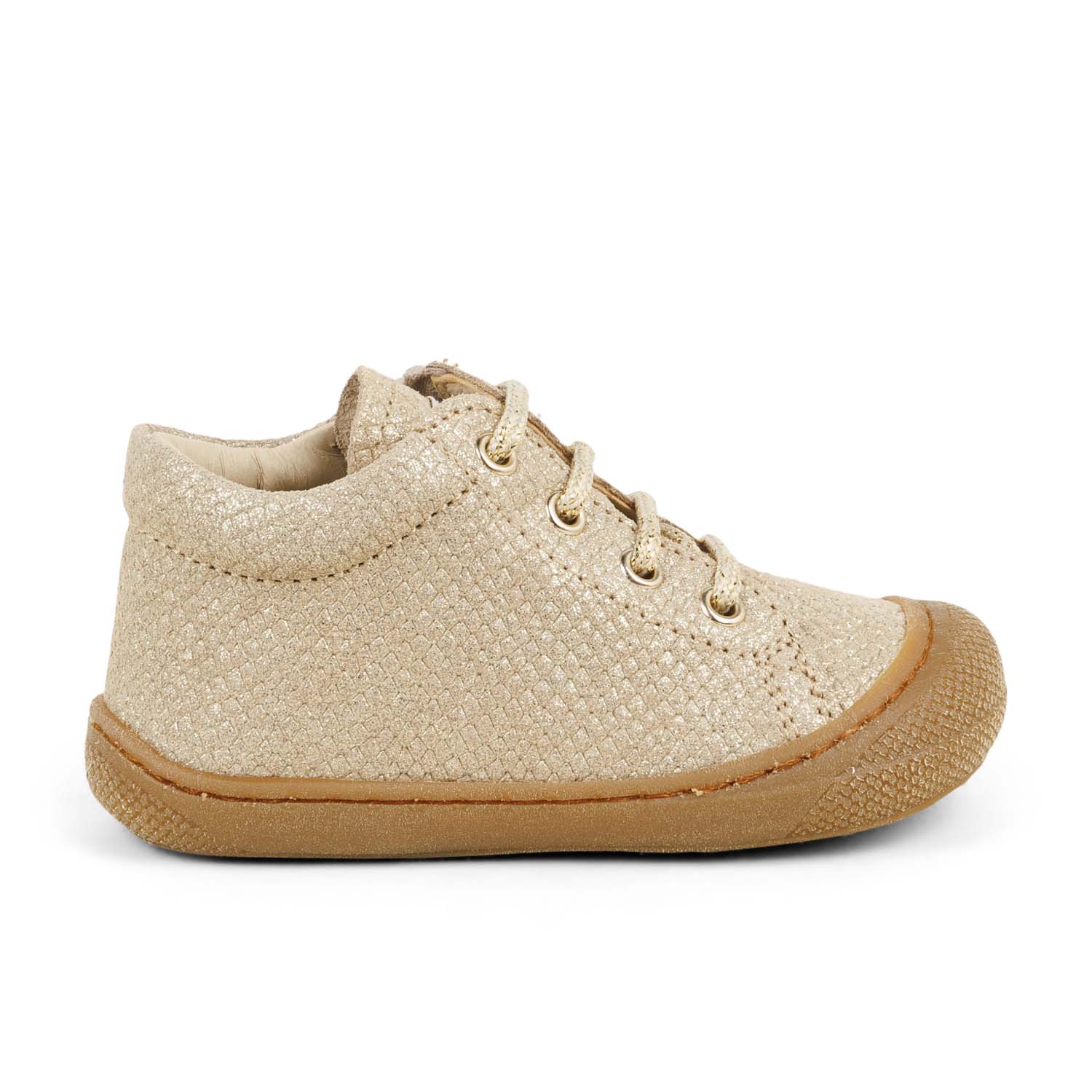 Boots et bottines Enfant NATURINO COCOON ZIP Or/Bronze