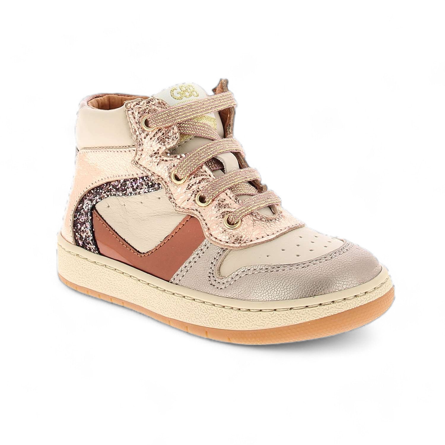 Chaussures montantes Enfant GBB NELIA Or/Bronze