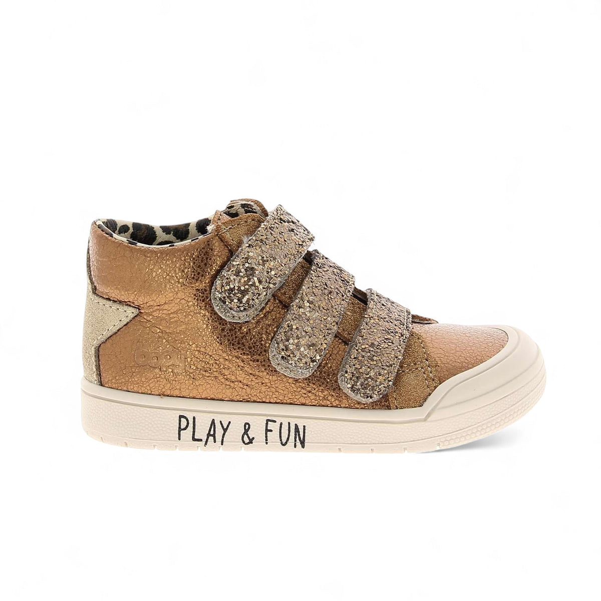 Chaussures montantes Enfant BOPY RISAVEL Or/Bronze
