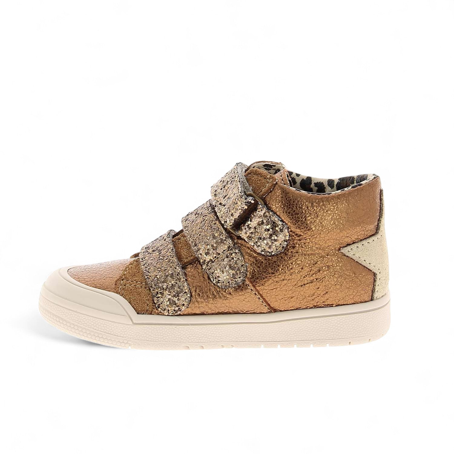 Chaussures montantes Enfant BOPY RISAVEL Or/Bronze