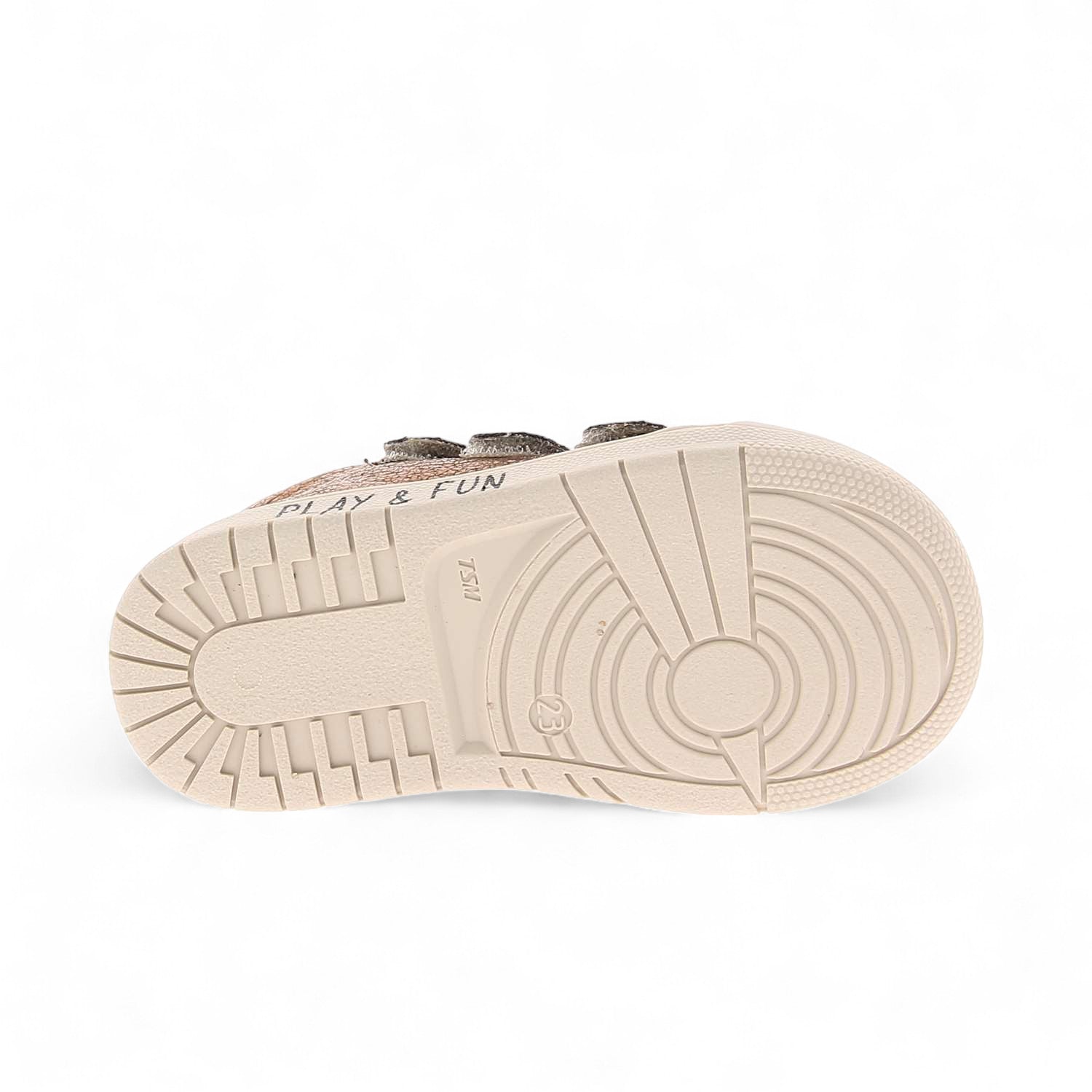 Chaussures montantes Enfant BOPY RISAVEL Or/Bronze
