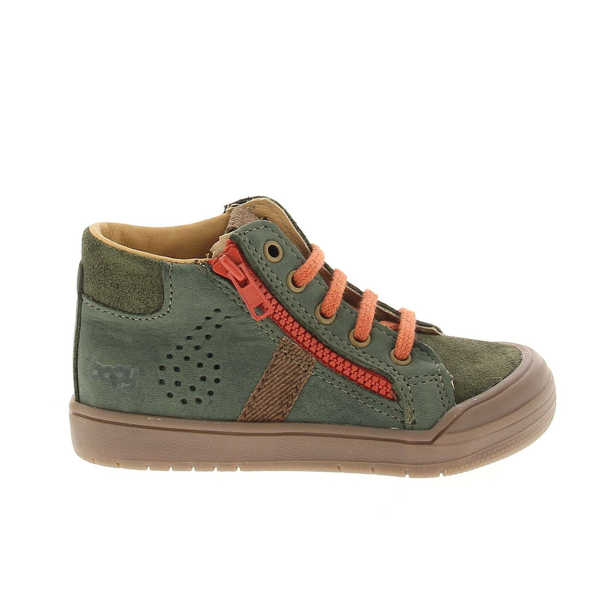 Chaussures montantes Enfant BOPY RAFA Kaki