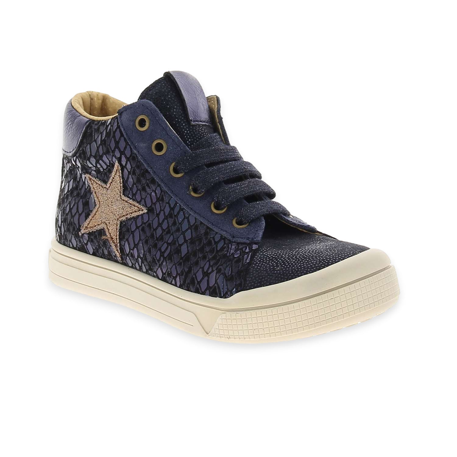 Chaussures montantes Enfant BOPY SUPERZIP Bleu