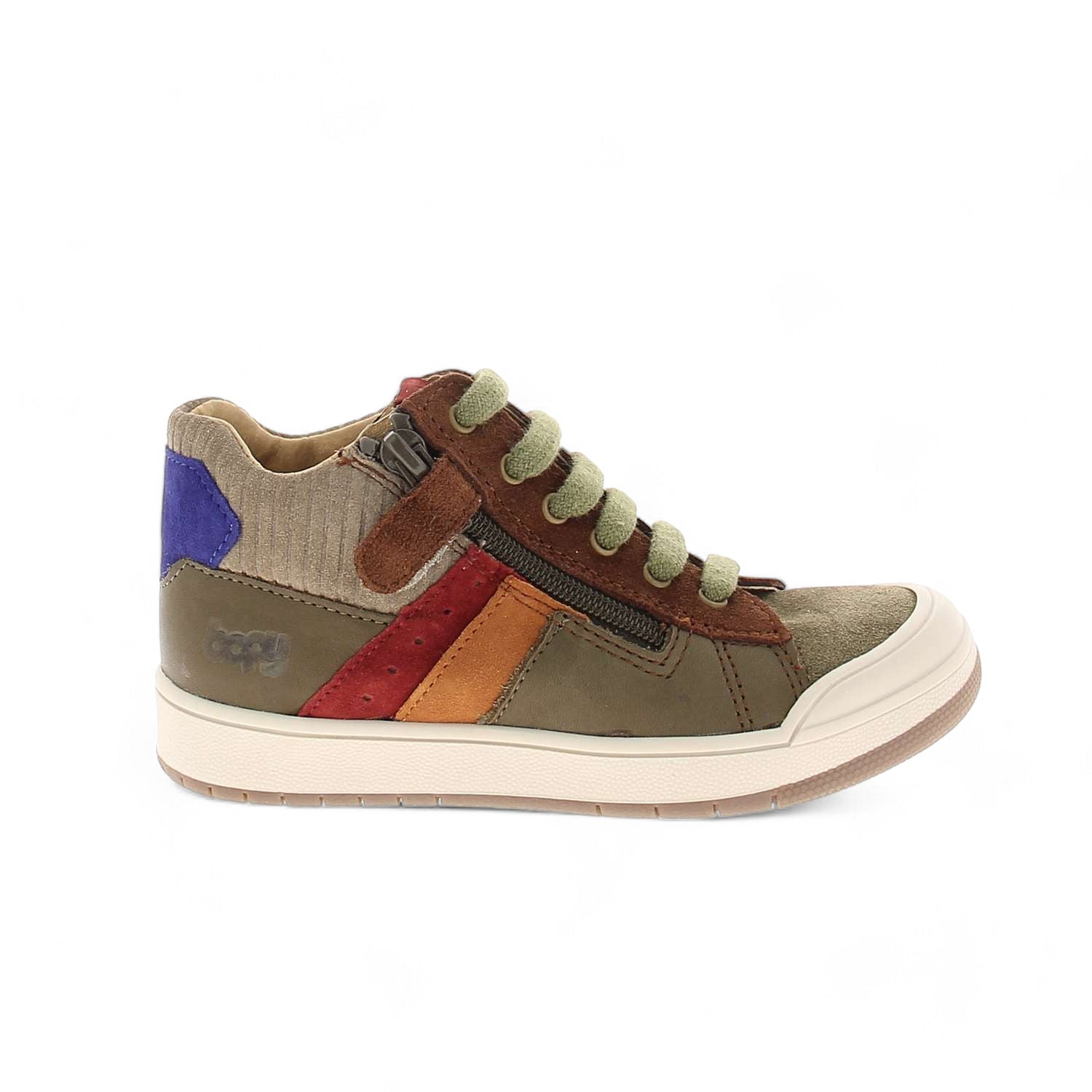Chaussures montantes Enfant BOPY VOLT Kaki