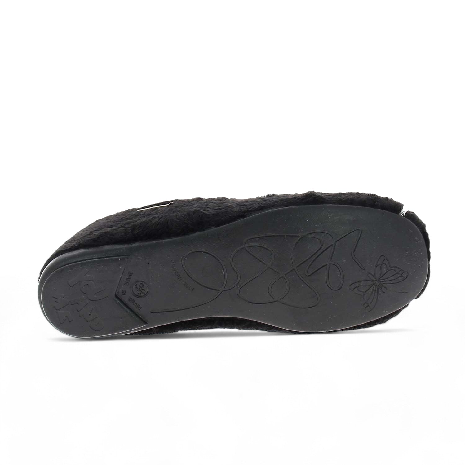 Chaussons Femme LA MAISON DE L'ESPADRILLE LABALKITY Noir