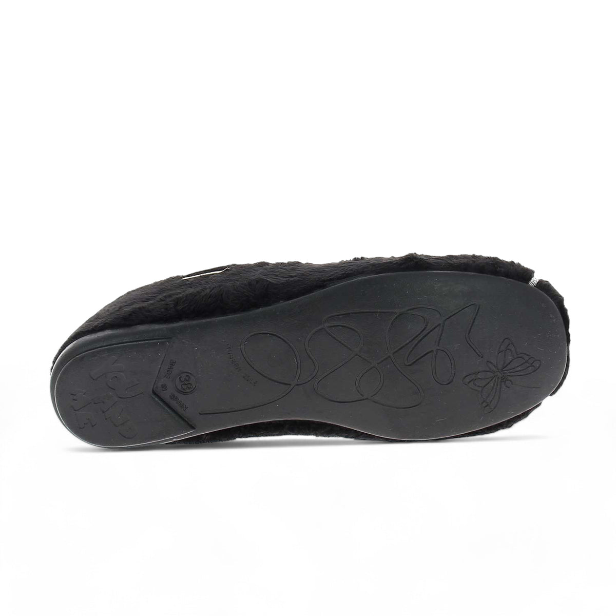 Chaussons Femme LA MAISON DE L'ESPADRILLE LABALKITY Noir