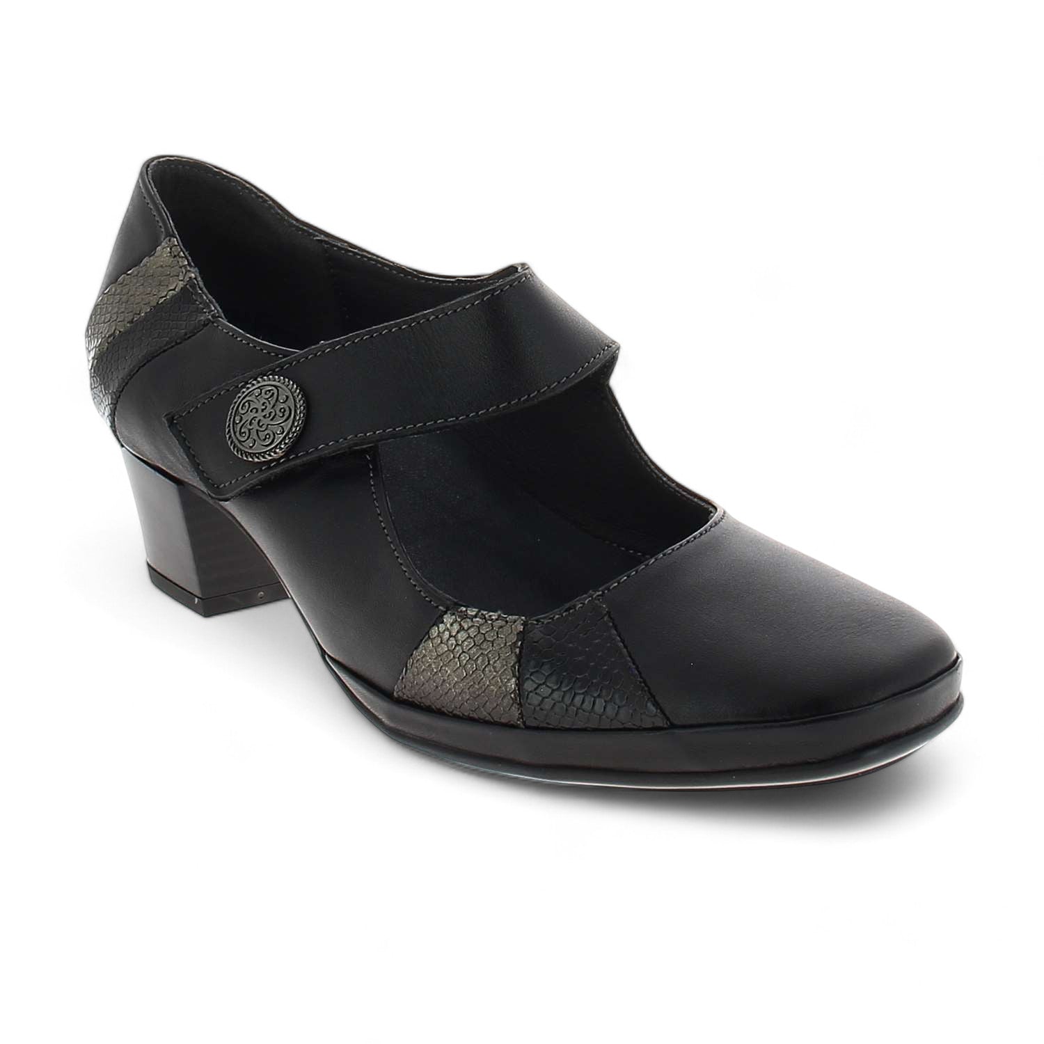 Ballerines et babies Femme NATURFORM KIALOU Noir