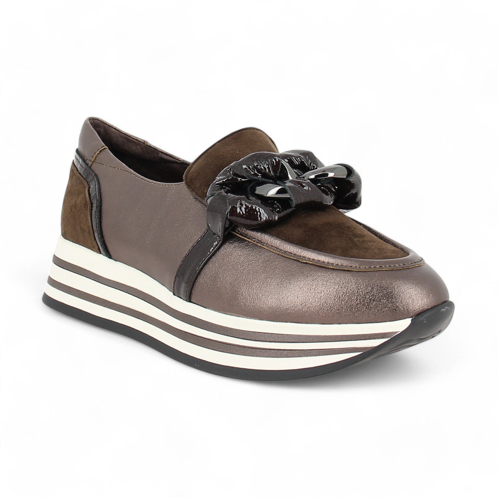 Mocassins Femme REGARDE LE CIEL ALYX Marron