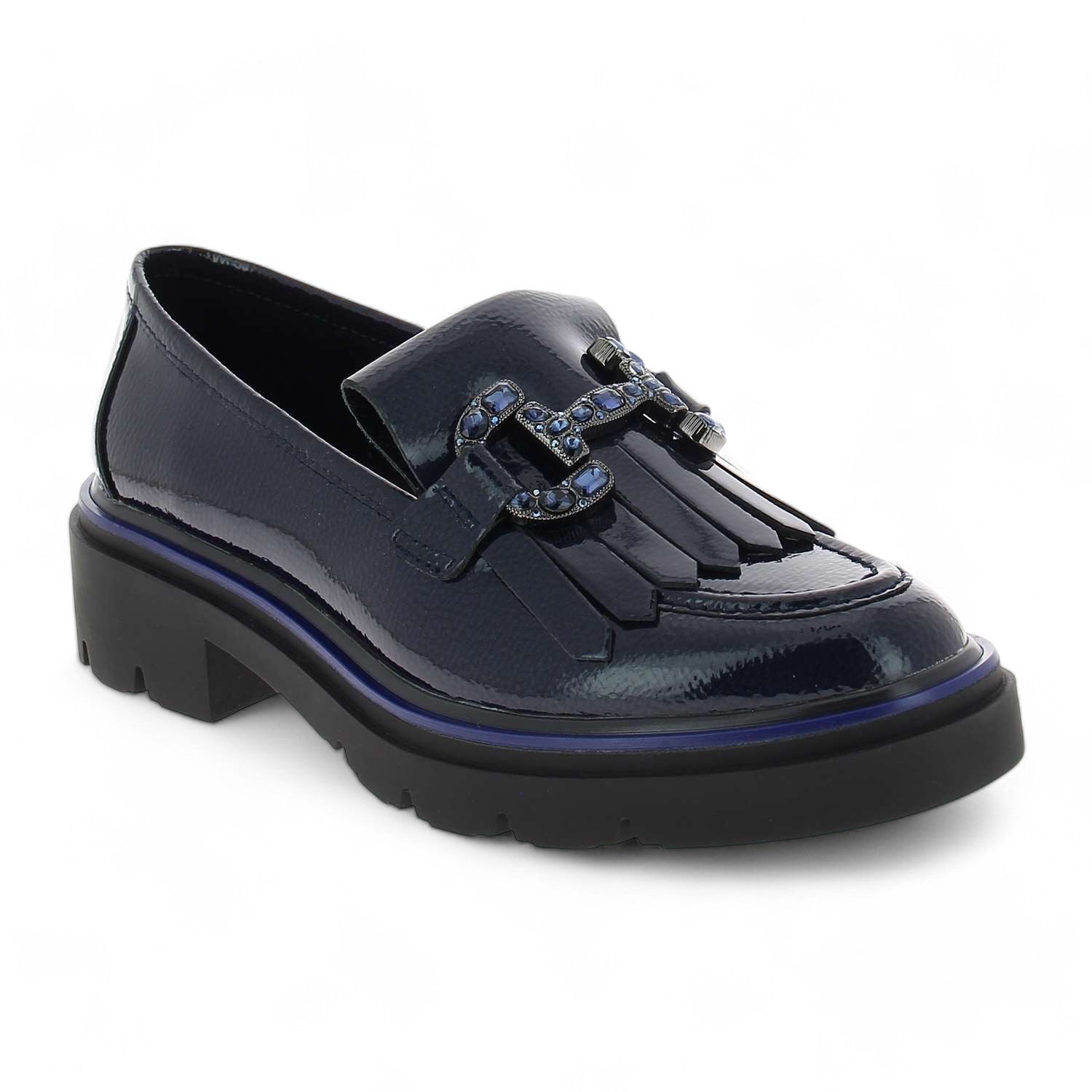 Mocassins Femme REGARDE LE CIEL GINEVRA Bleu