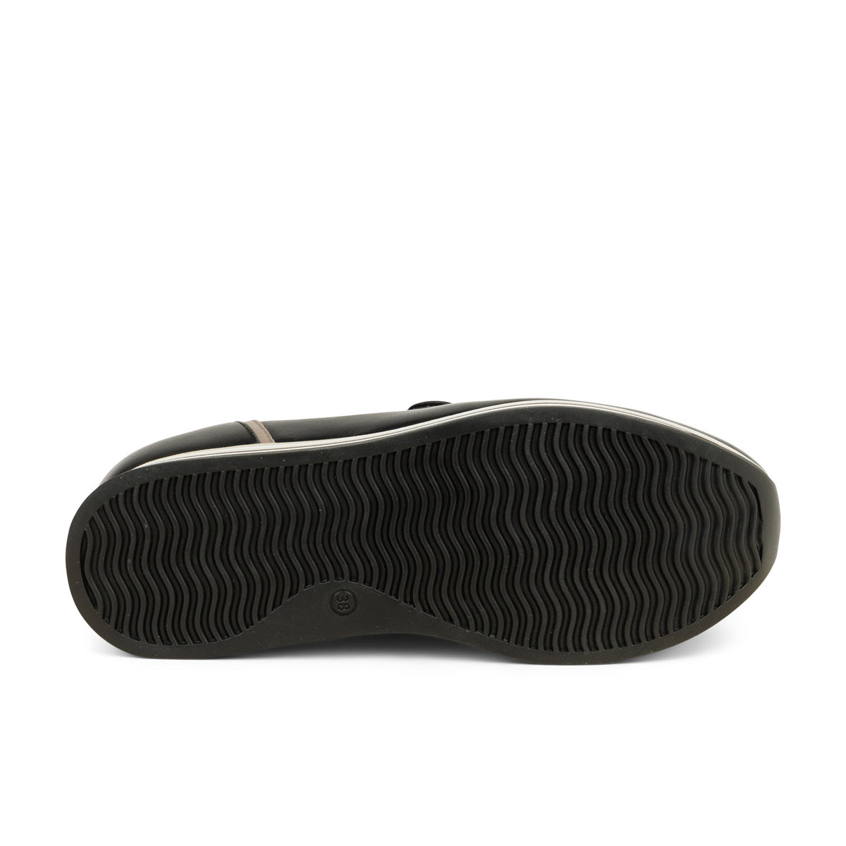 Mocassins Femme SOFTWAVES CLOE Noir