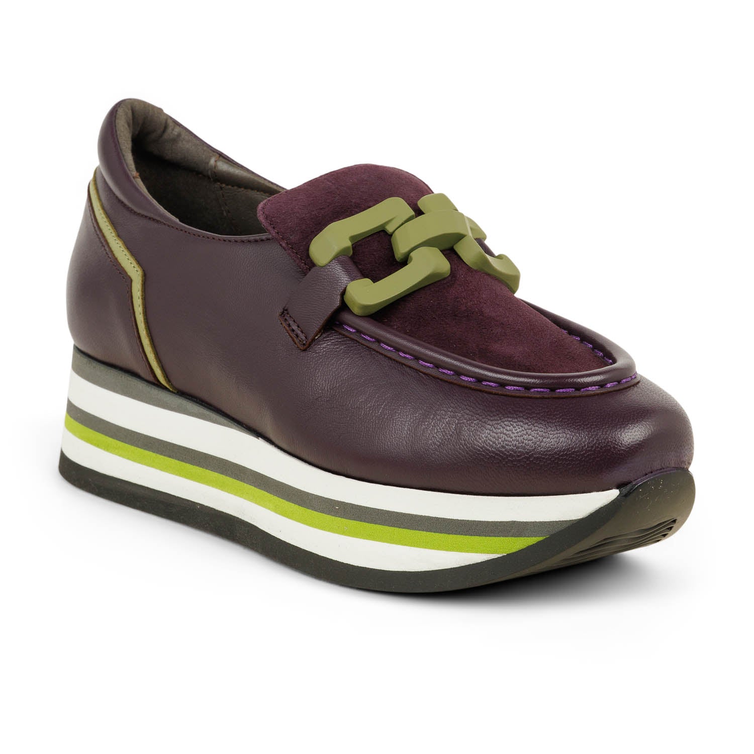 Mocassins Femme SOFTWAVES CLOE Violet