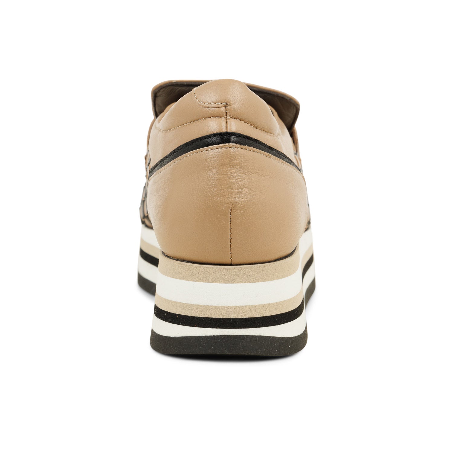 Mocassins Femme SOFTWAVES TRESSE BI Beige