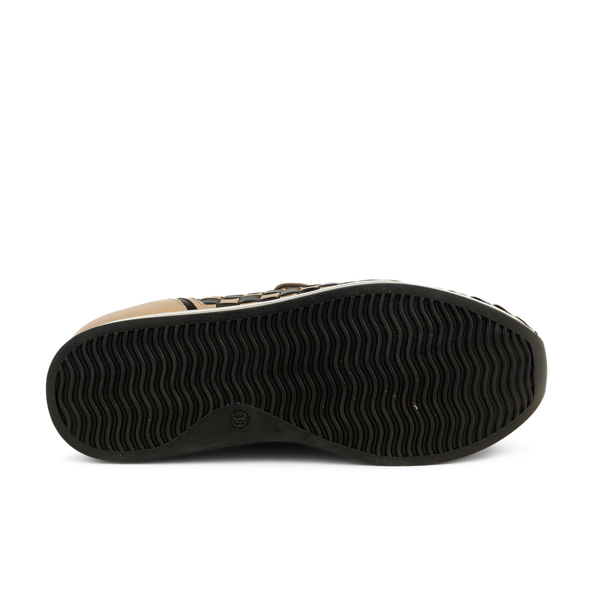 Mocassins Femme SOFTWAVES TRESSE BI Beige