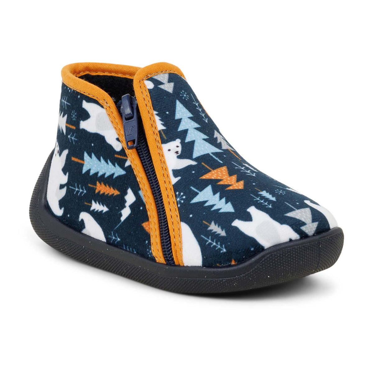 Chaussons Enfant BOSSI POLAIRE Bleu