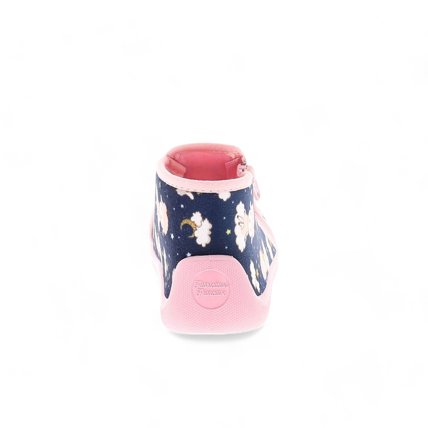 Chaussons Enfant BOSSI MOUTON Bleu