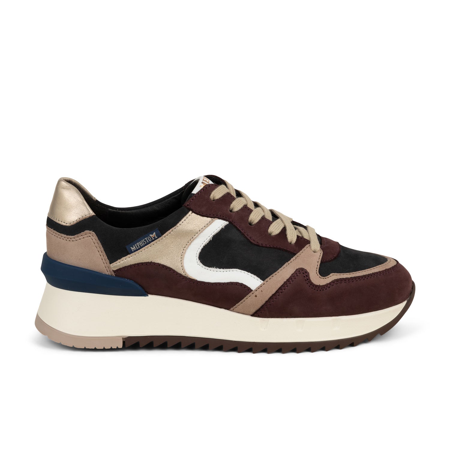 Baskets Femme MEPHISTO ANGIE Bordeaux