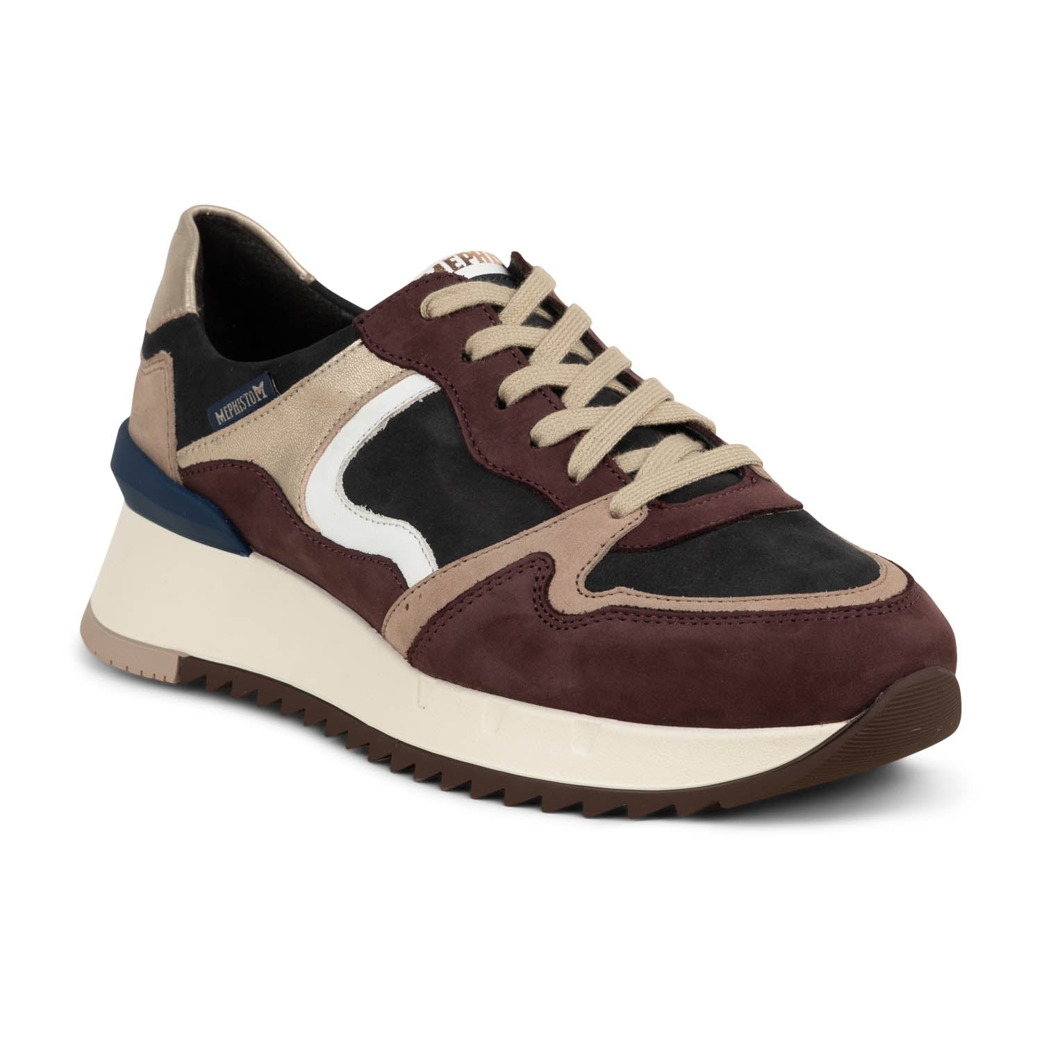 Baskets Femme MEPHISTO ANGIE Bordeaux