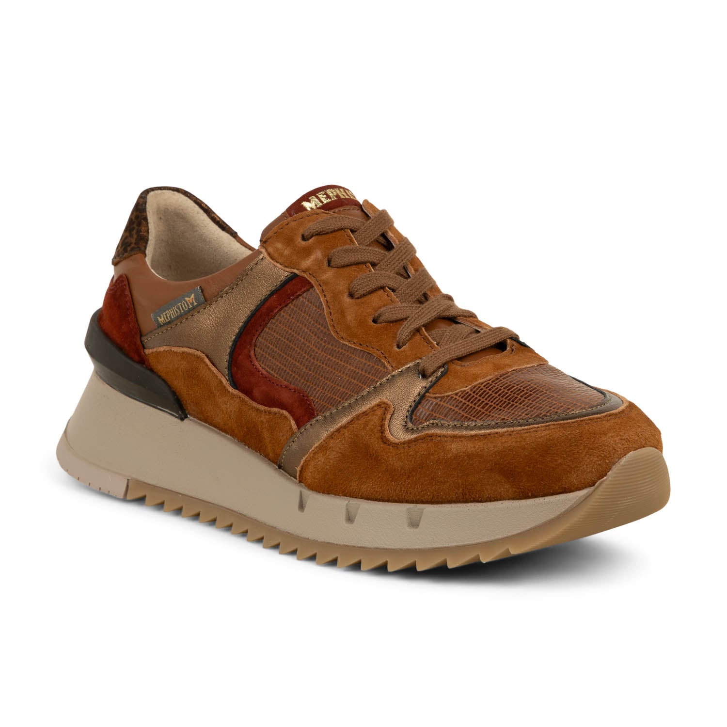 Baskets Femme MEPHISTO ANGIE Marron
