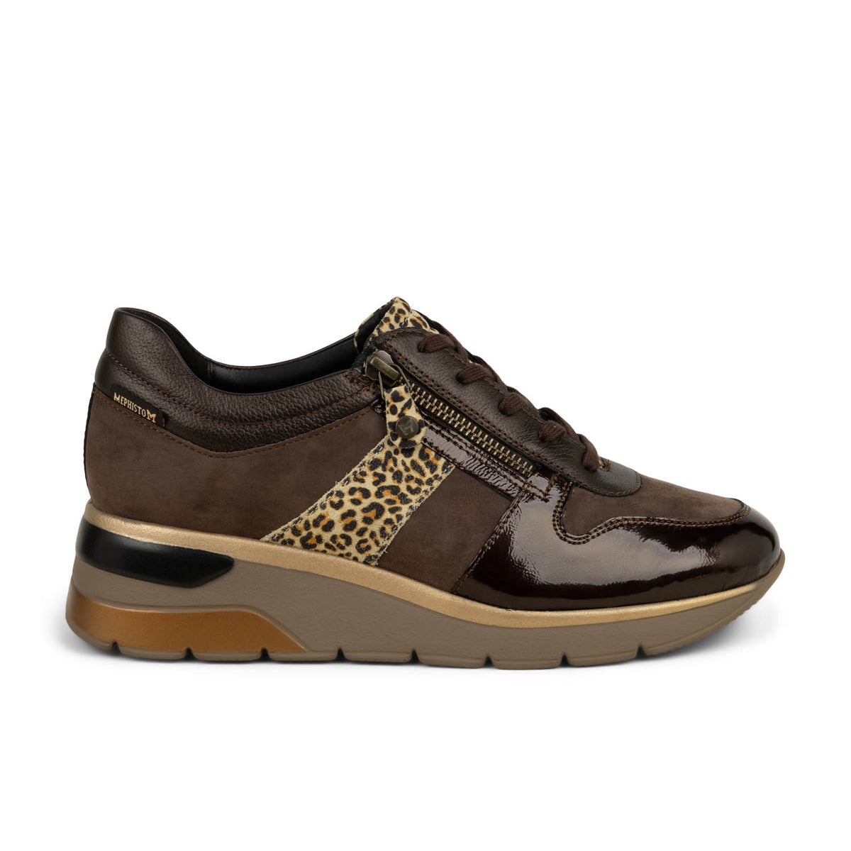 Baskets Femme MEPHISTO ELISIA Marron