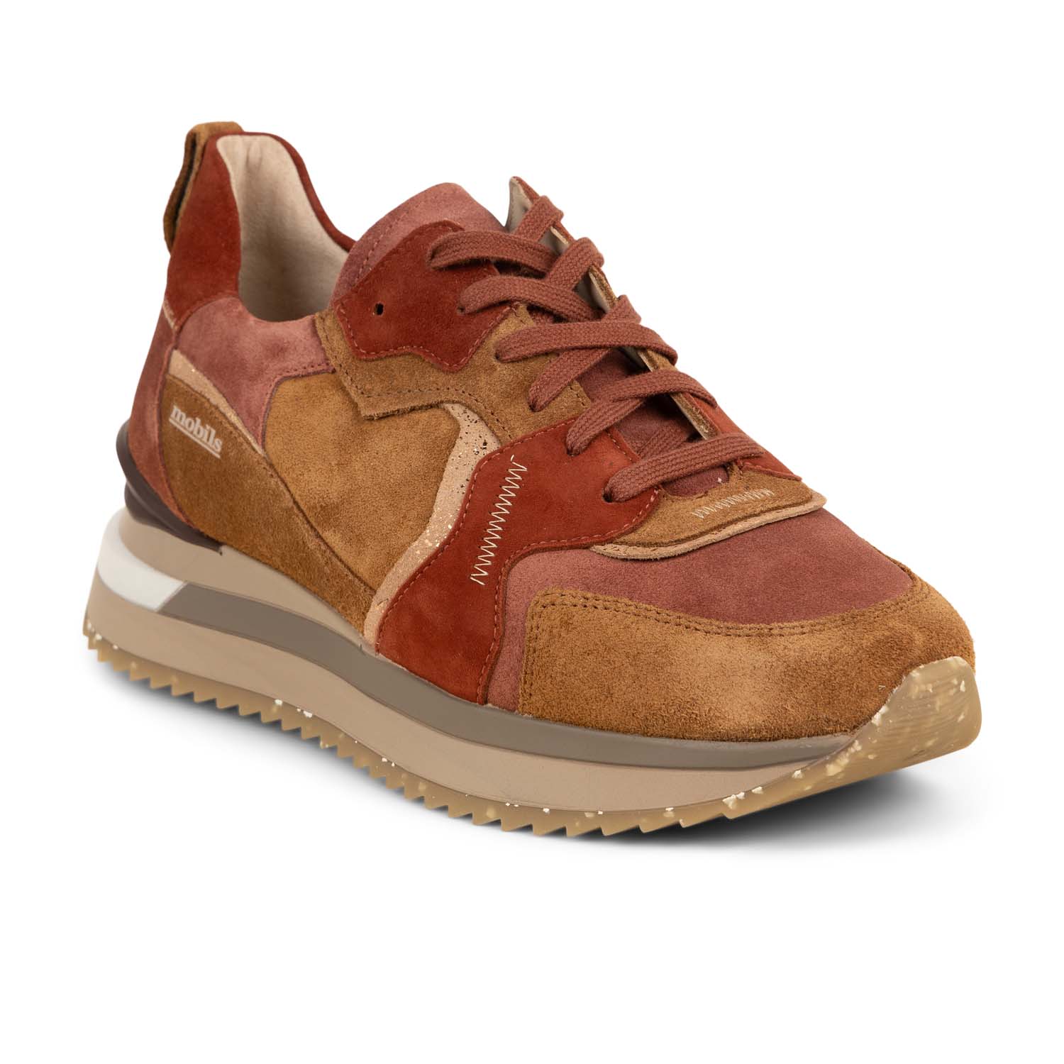 Baskets Femme MOBILS BY MEPHISTO JANEL Camel