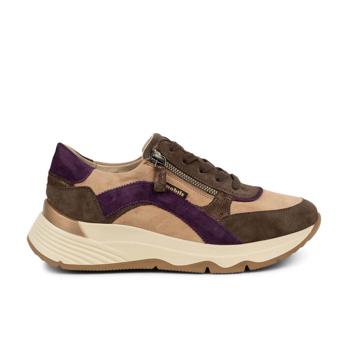 Baskets Femme MOBILS BY MEPHISTO LAONIE Beige