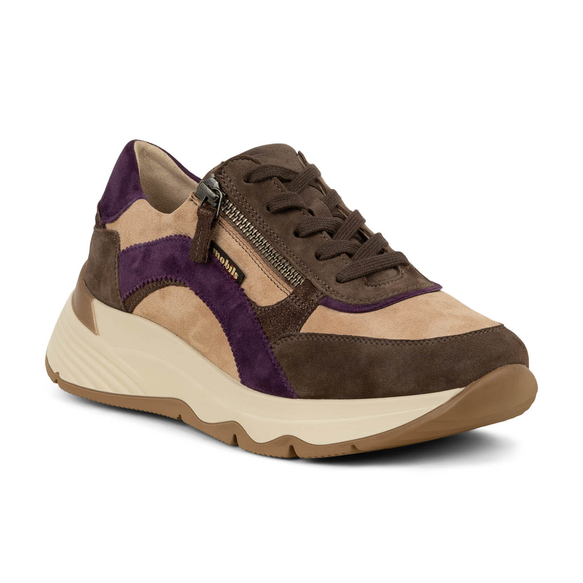 Baskets Femme MOBILS BY MEPHISTO LAONIE Beige