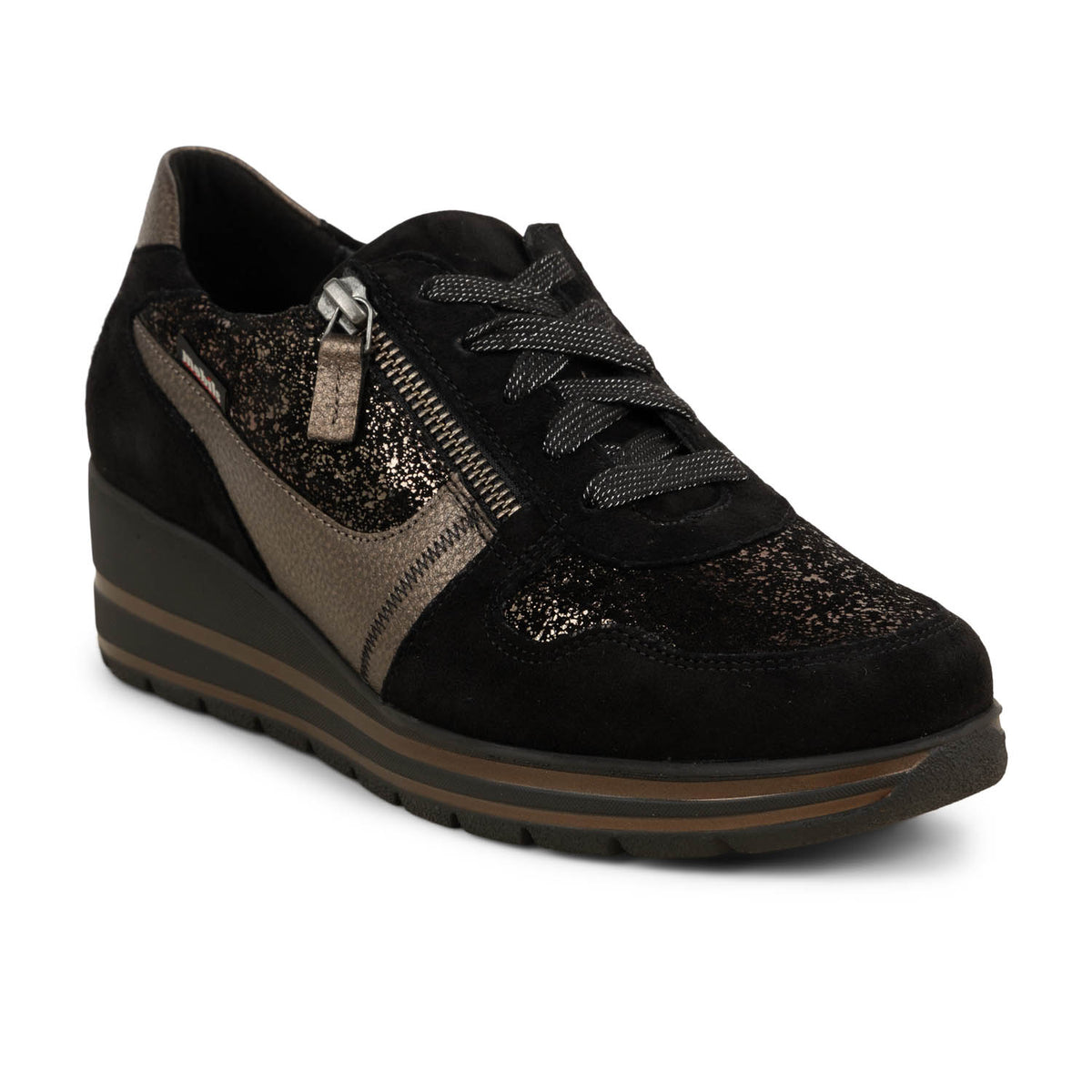 Baskets Femme MOBILS BY MEPHISTO ABBY Noir