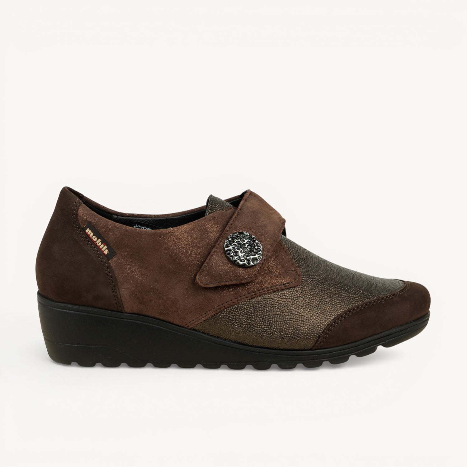 Derbies Femme MOBILS BY MEPHISTO BRANDA Marron