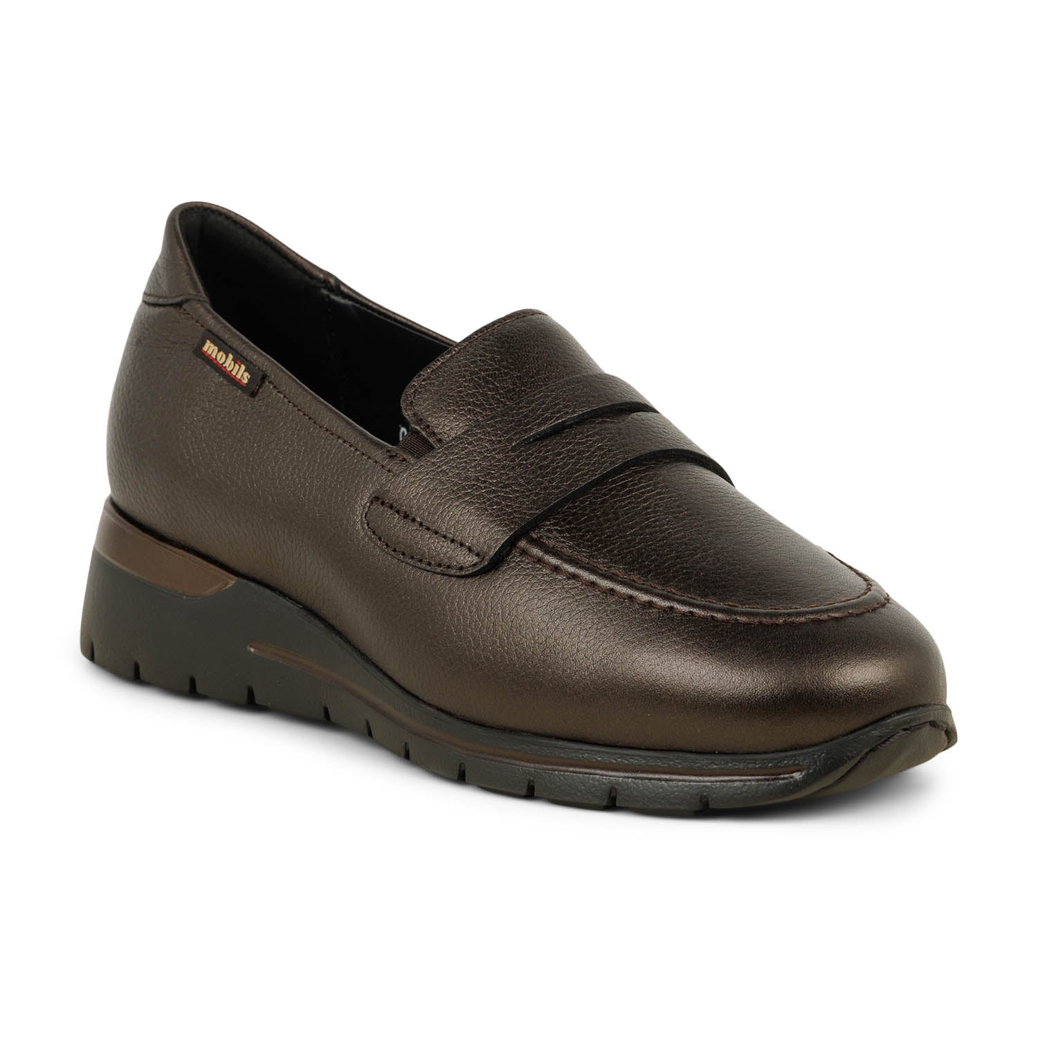 Mocassins Femme MOBILS BY MEPHISTO ELYNA Marron