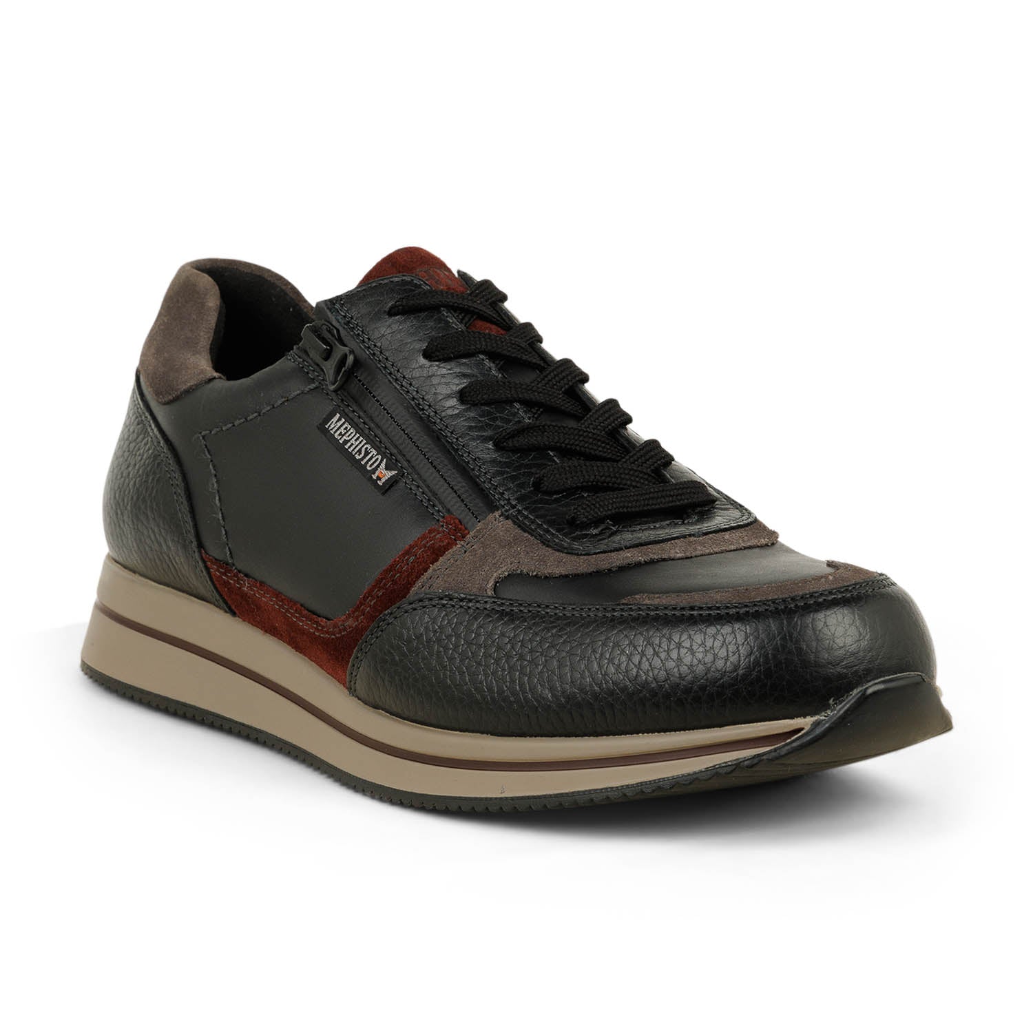 Baskets Homme MEPHISTO GILFORD Noir