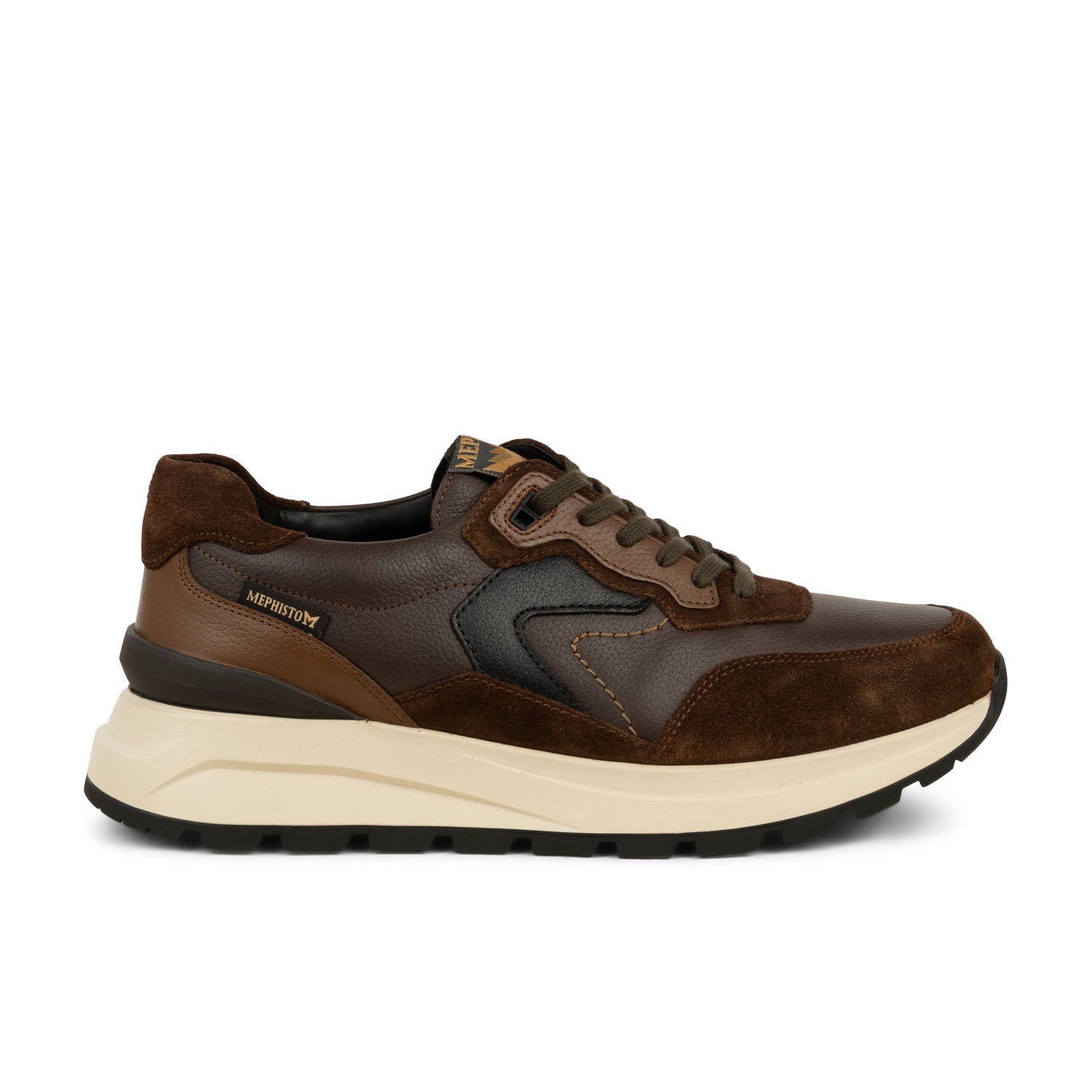 Baskets Homme MEPHISTO CRUZ Marron