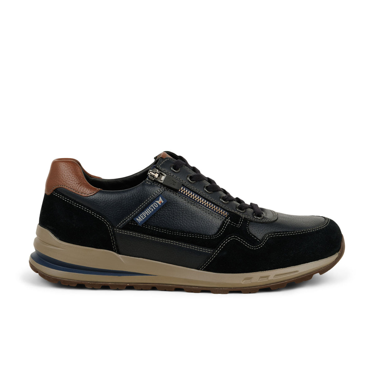 Baskets Homme MEPHISTO BRADLEY Bleu